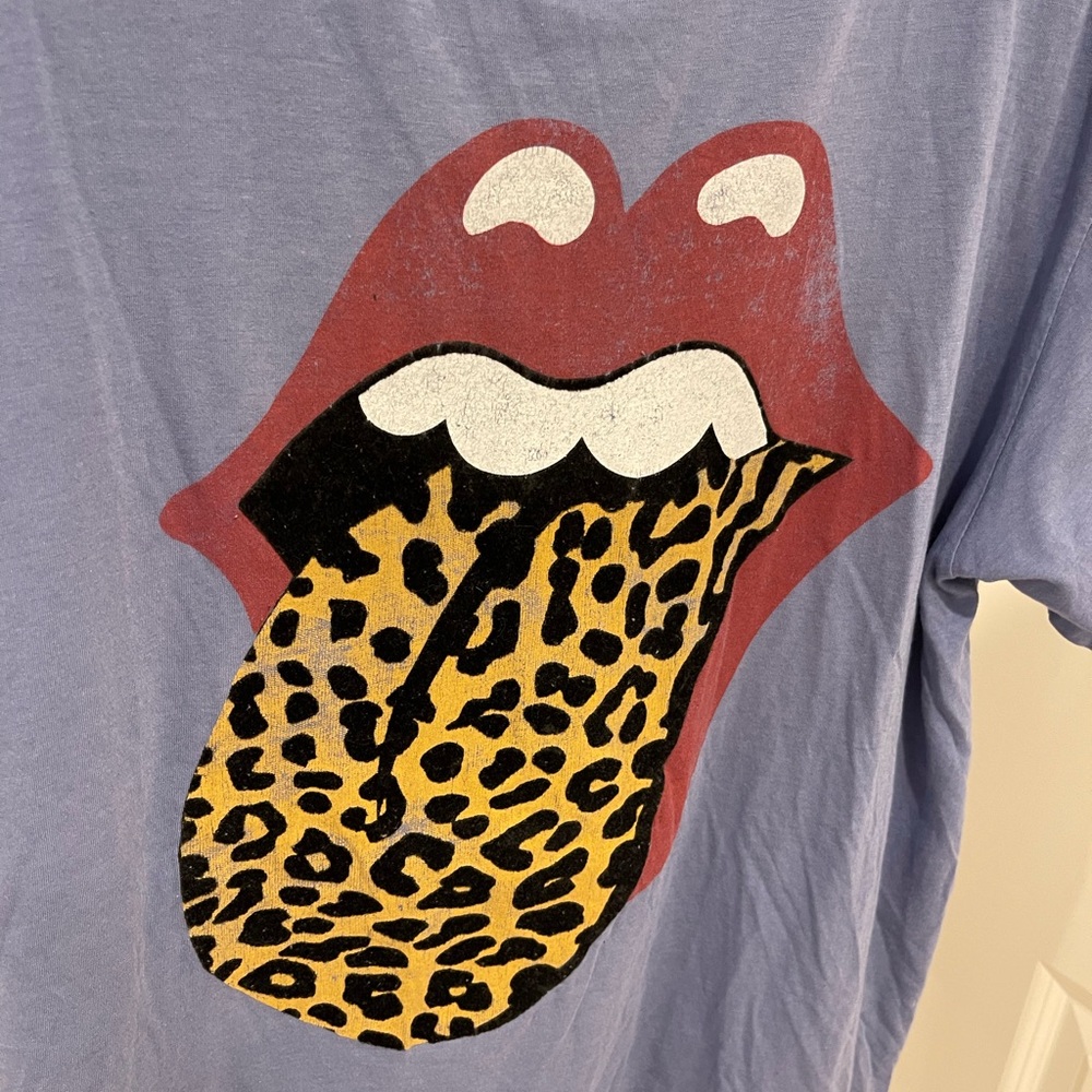 Free People Daydreamer Logo Leopard Print Tee - Picture 5 of 7